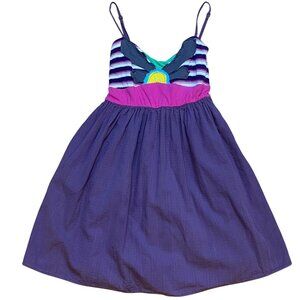 Y2K Charlotte Russe Purple Bubble Sundress Small